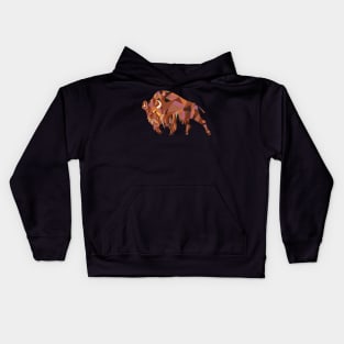 American bison Kids Hoodie